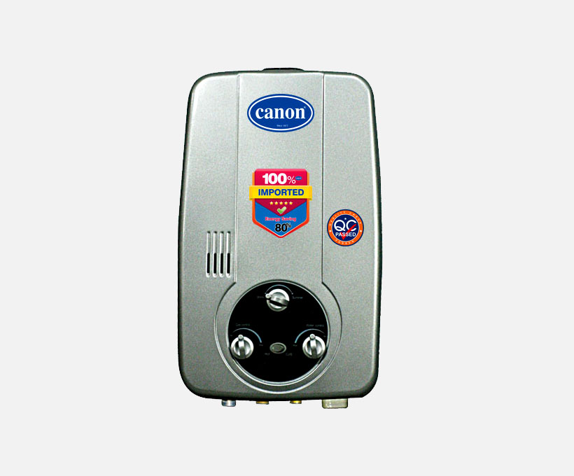 2 Canon gas instant geyser 16D Dual Ignition